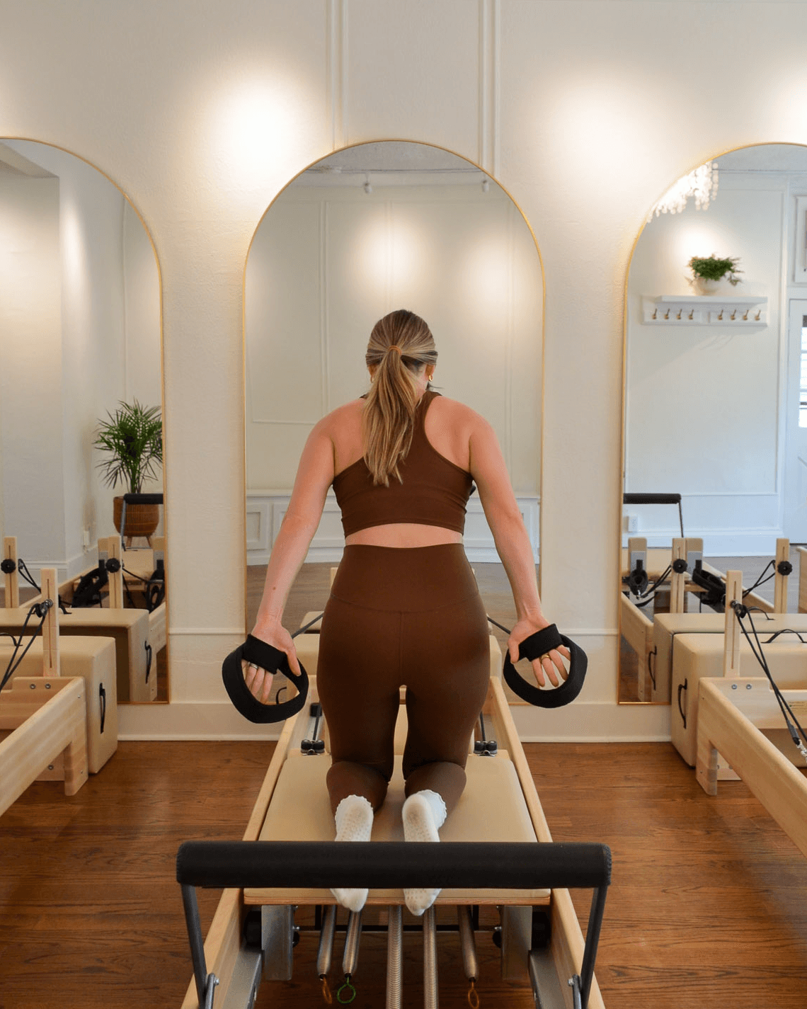 A first reformer Pilates session at Couture